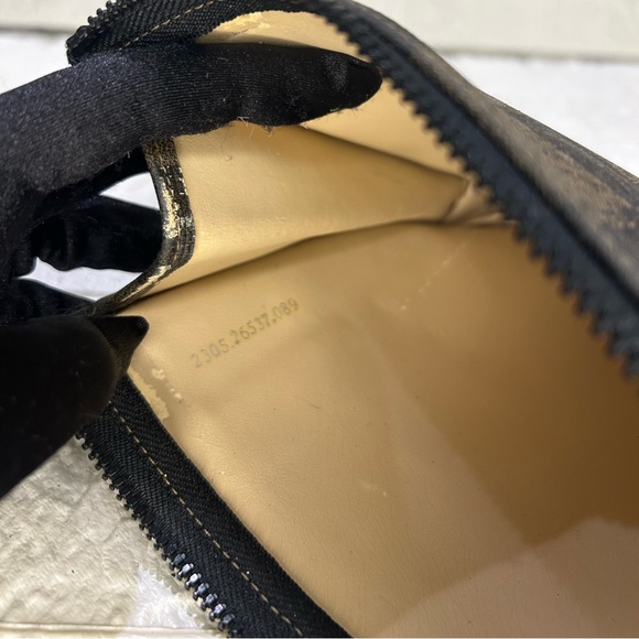 FENDI PEQUIN VINTAGE PVC COSMETIC BAG/POUCH - Picture 9 of 10